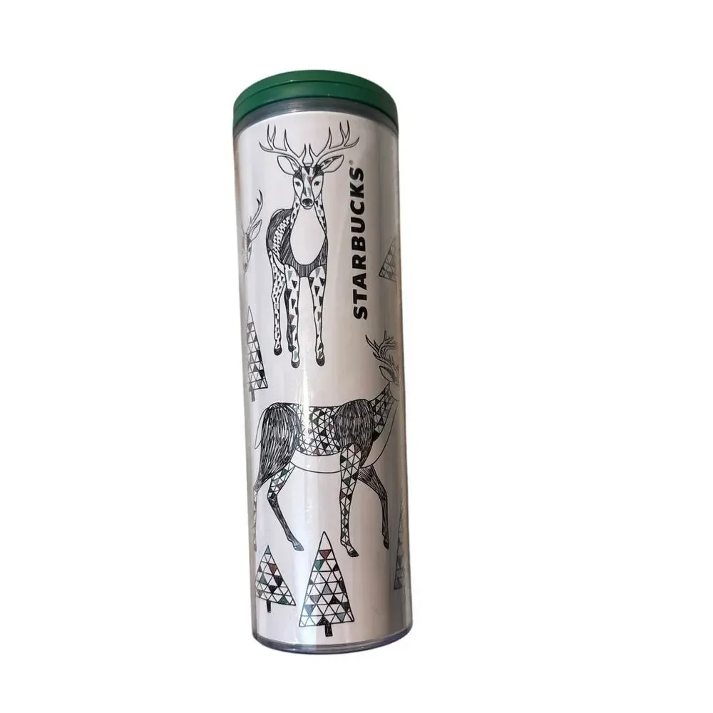 Starbucks Winter 2017 Holiday‎ Mosaic Polar Bear 16OZ Tumbler